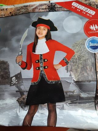 Disfraz pirata niña