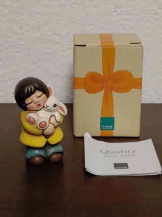 Statuetta Fortunato Country Family Thun