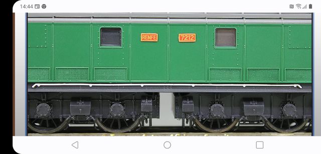 Electrotren Renfe Eléctrica 7200 H0