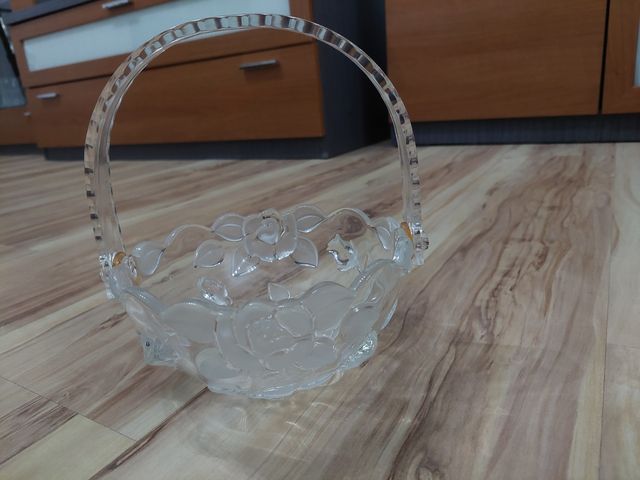 Bombonera, cesta con asa original Waltherglas