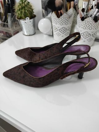 Zapato de vestir de Cortefiel con poquito tacón 
