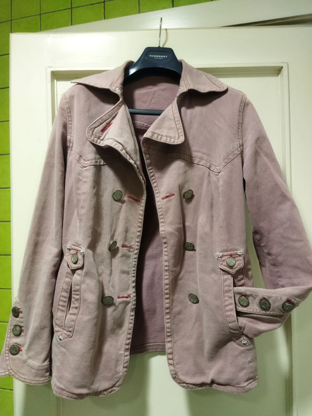 Chaqueta vaquera lila/morada.Cimarrón.