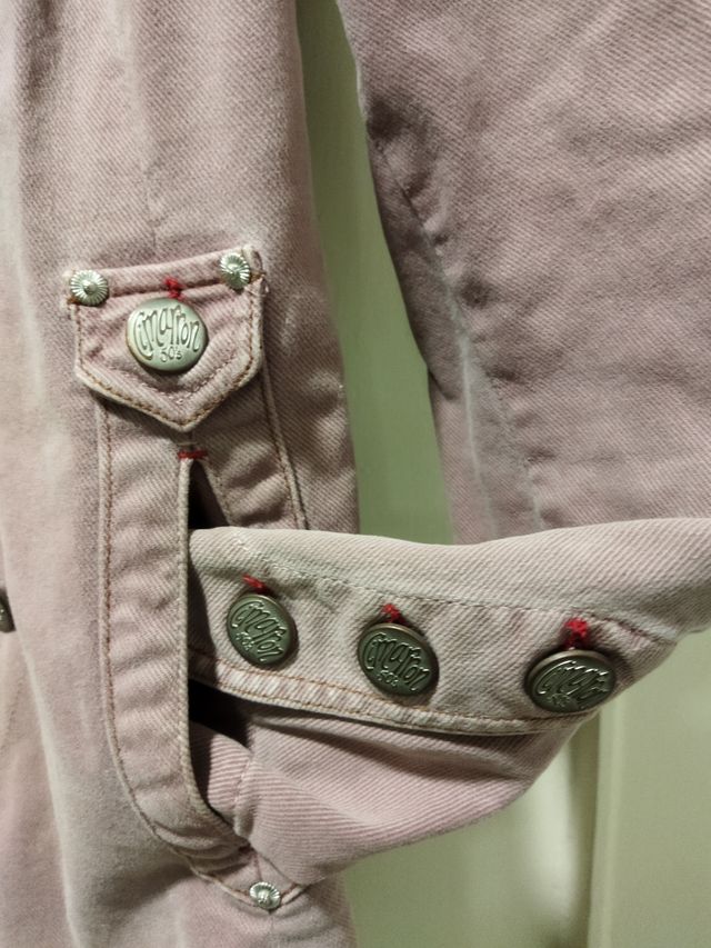 Chaqueta vaquera lila/morada.Cimarrón.