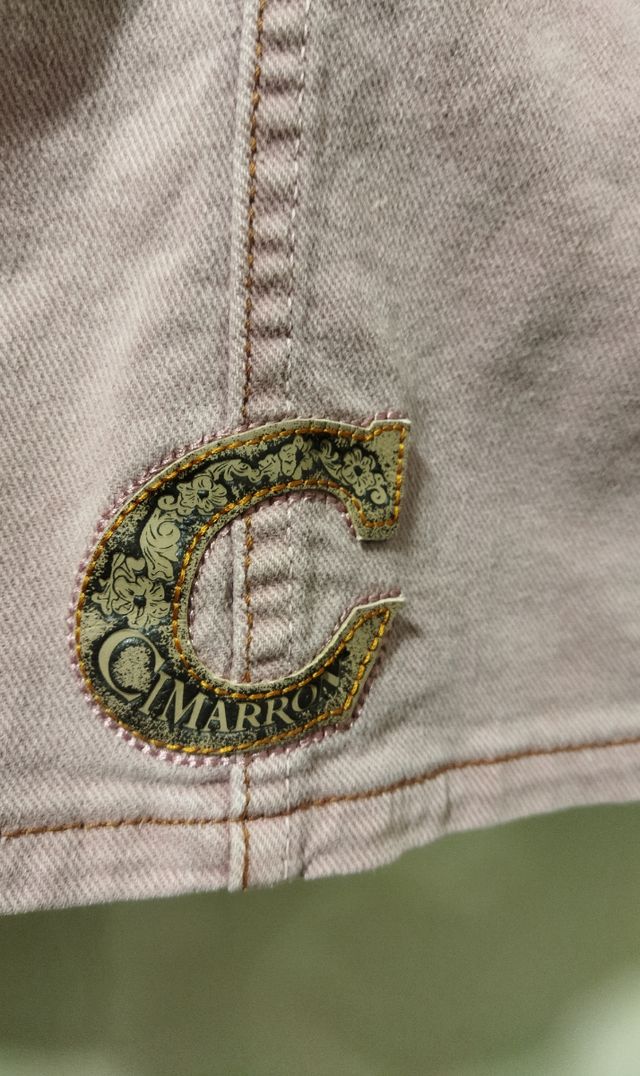 Chaqueta vaquera lila/morada.Cimarrón.