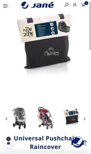 Forro universal de carrito para lluvia