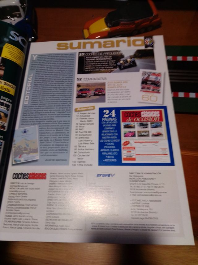 REVISTA COCHES CLÁSICOS.