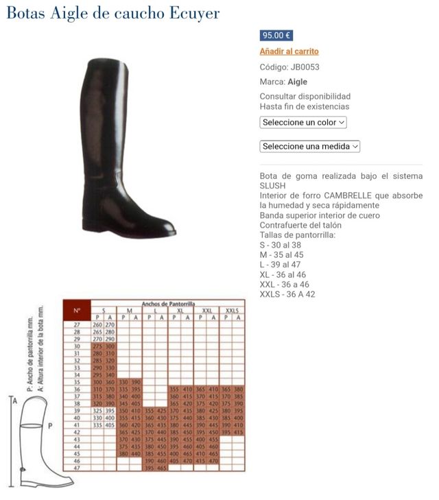 botas equitación Aigle