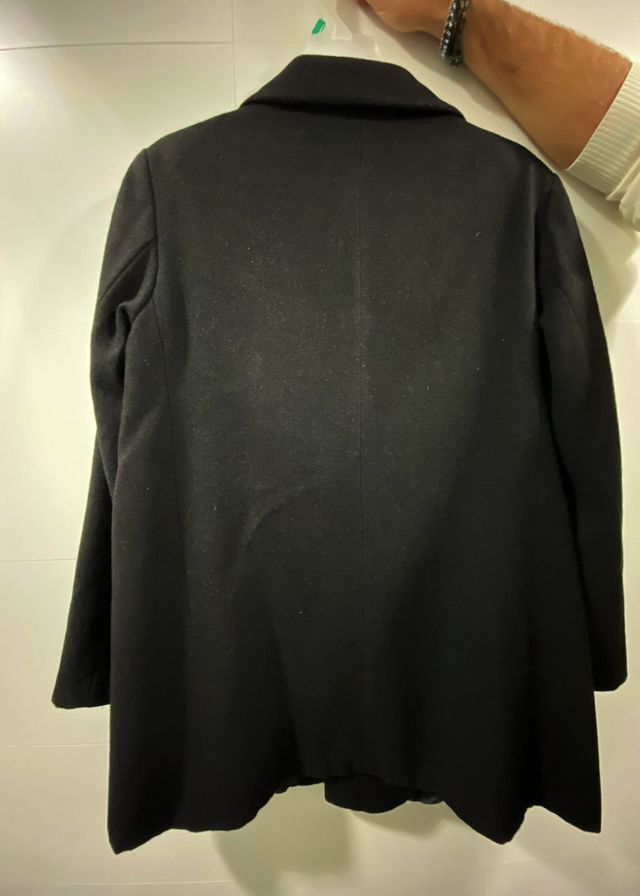 Abrigo/Chaquetón de paño de mujer. Truco. T: 46