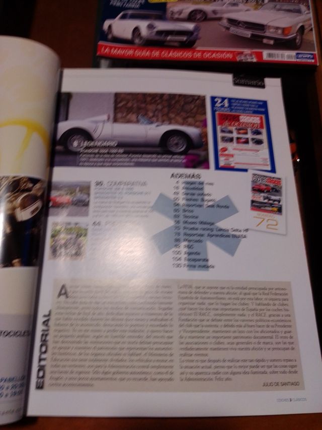 REVISTA COCHES CLÁSICOS.