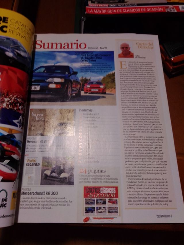 REVISTA COCHES CLÁSICOS.
