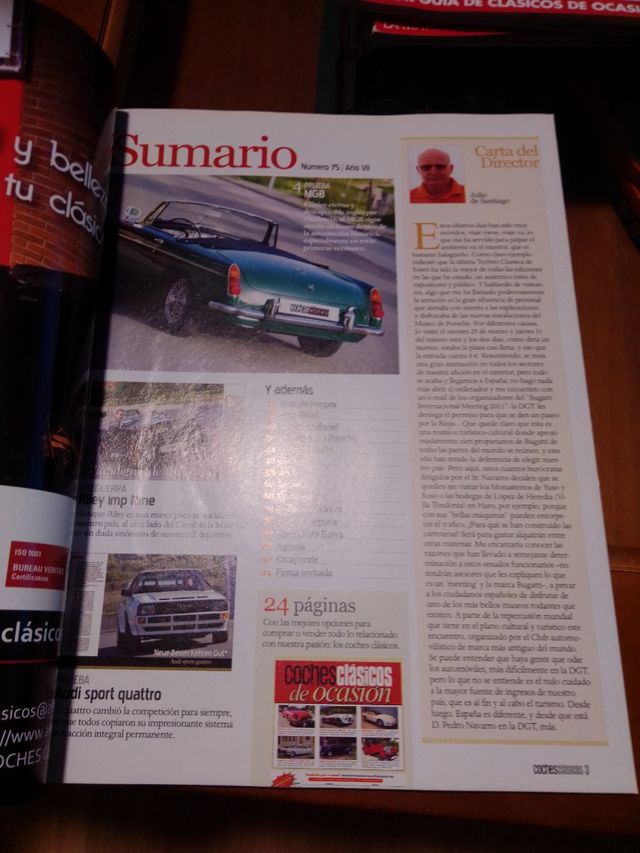 REVISTA COCHES CLÁSICOS.