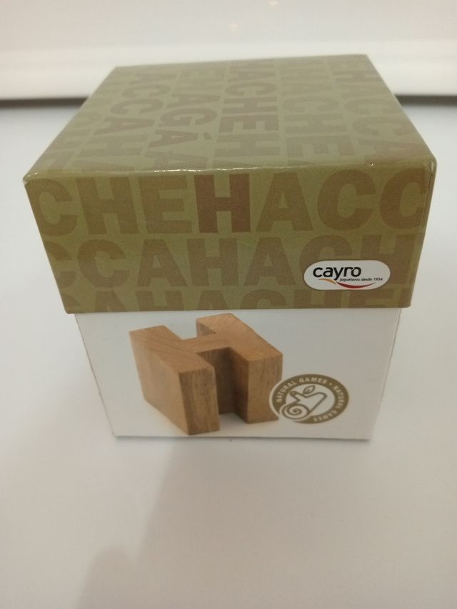 juego madera H