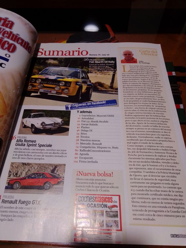 REVISTA COCHES CLÁSICOS.