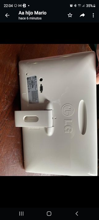 pantalla ordenador LG 