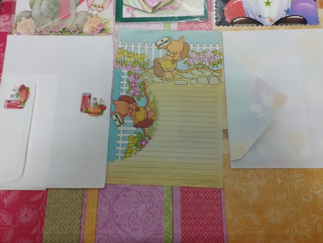sobres y cartas