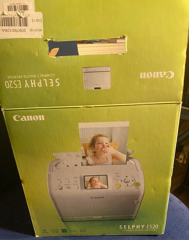 Impresora nueva de fotografías canon