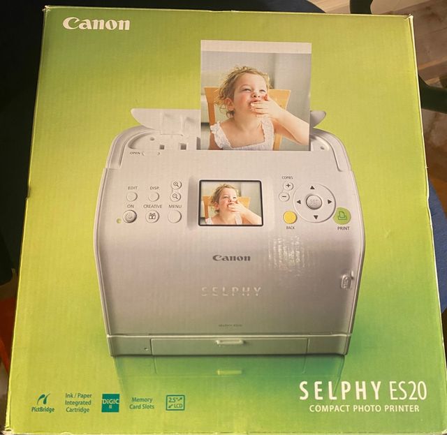 Impresora nueva de fotografías canon