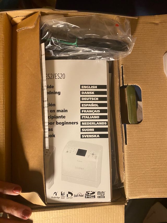 Impresora nueva de fotografías canon