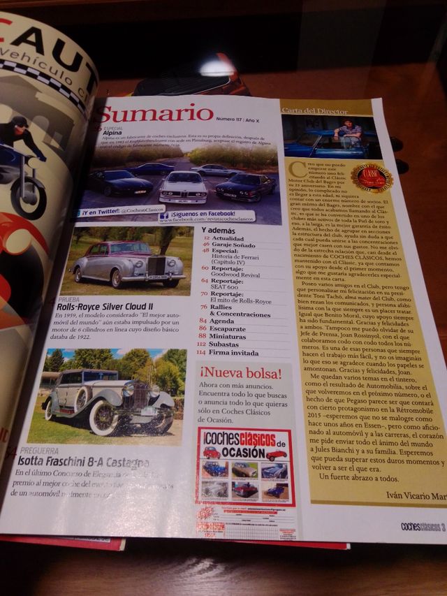 REVISTA COCHES CLÁSICOS.