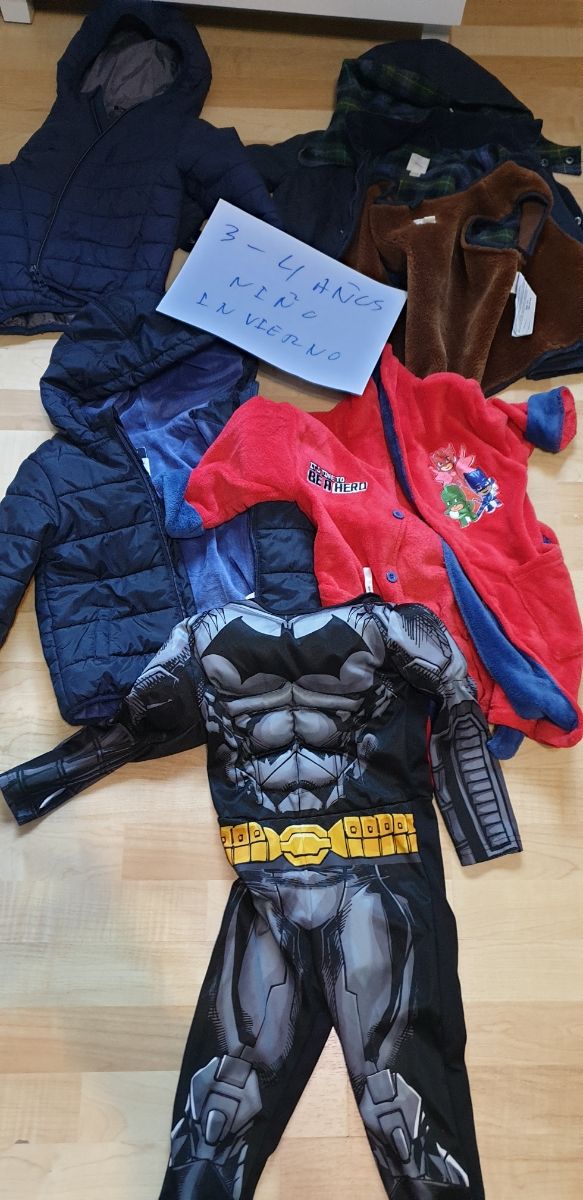 Ropa 3,4 años