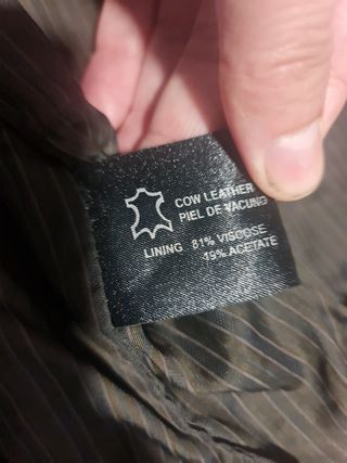 cazadora de piel