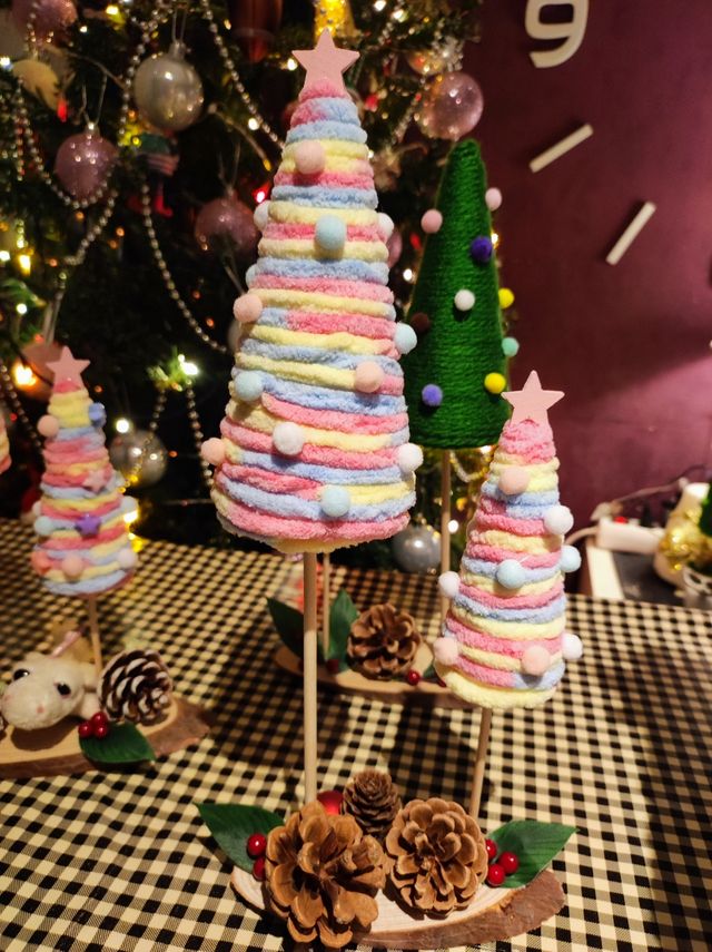 Arboles de navidad DIY personalizado