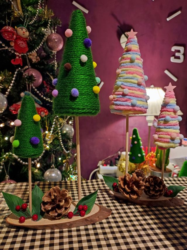 Arboles de navidad DIY personalizado