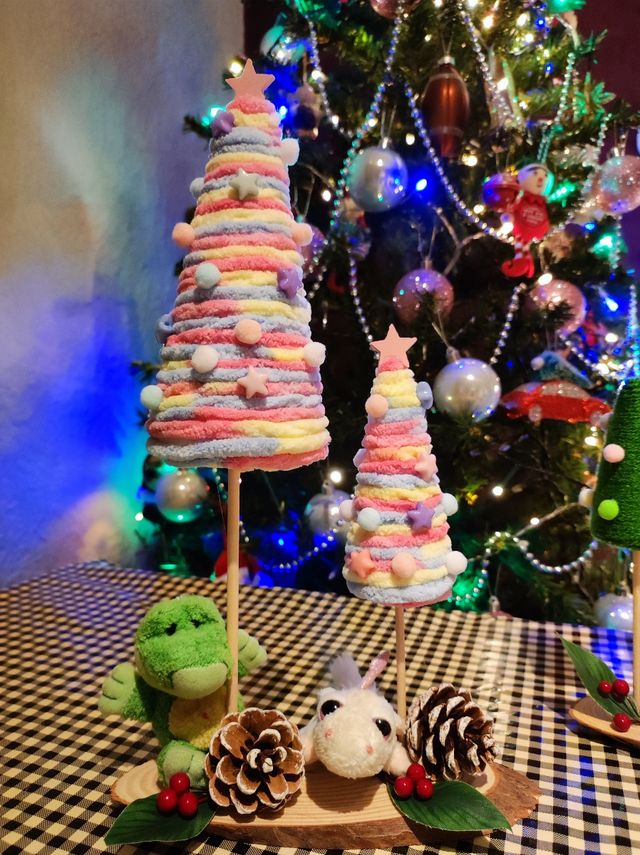 Arboles de navidad DIY personalizado