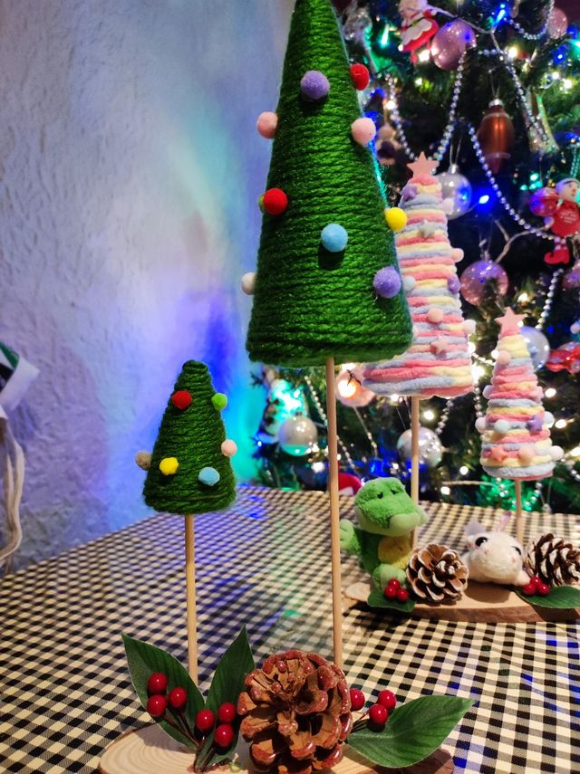 Arboles de navidad DIY personalizado