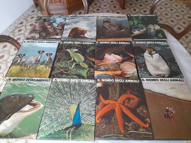 il mondo degli animali 12 volumi