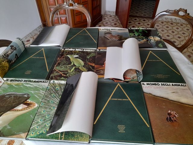 il mondo degli animali 12 volumi