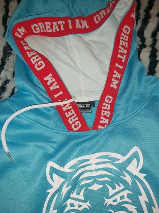 sudadera great i am 