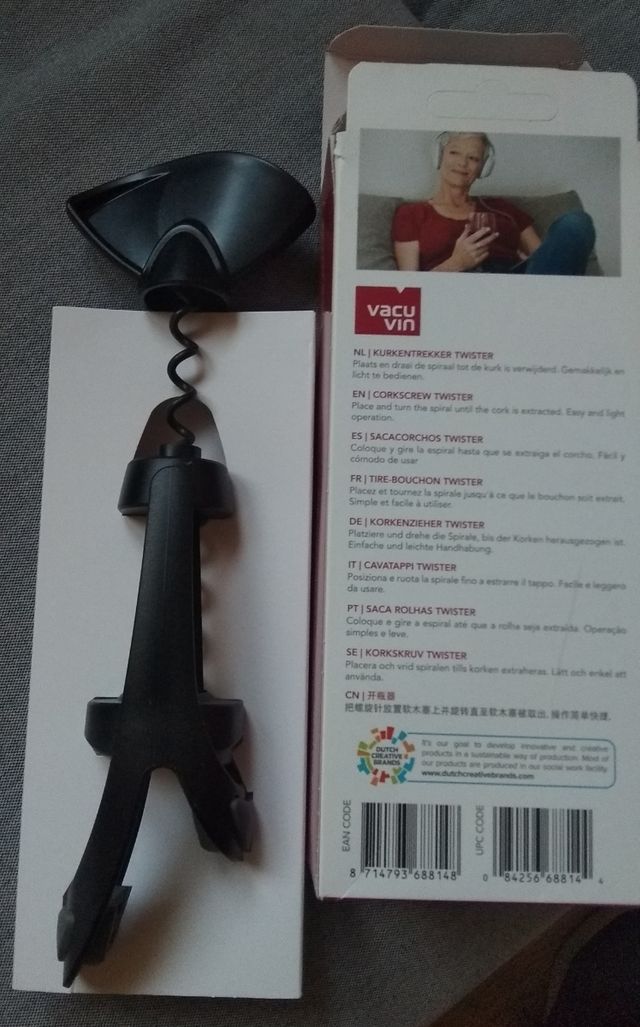 Sacacorchos Vacu vin