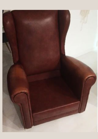 Sofá individual vintage sky marrón  URGE VENDER