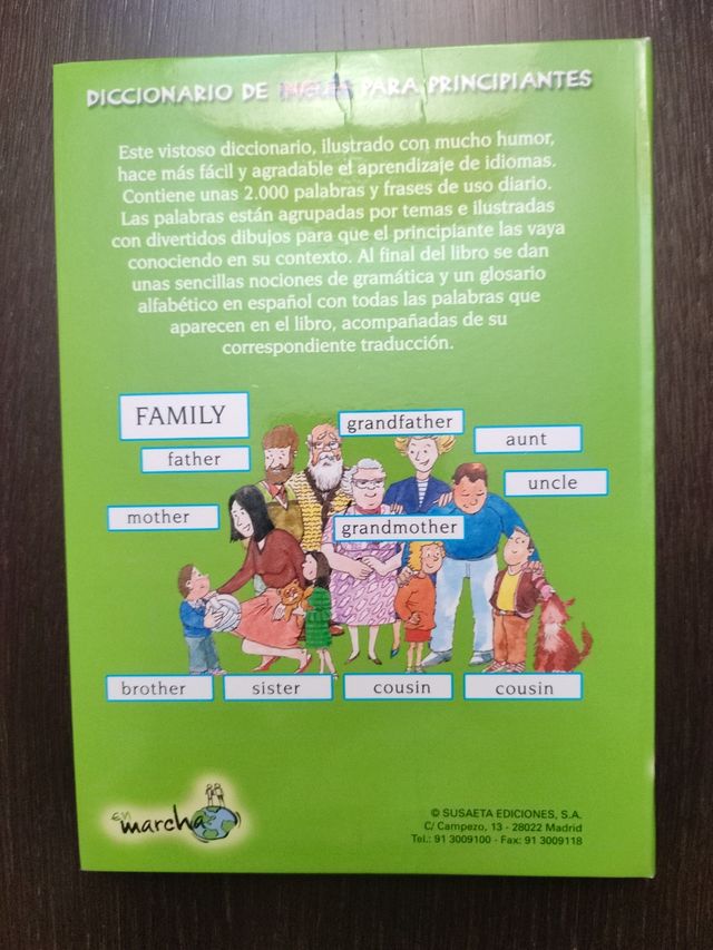 Diccionario de inglés para principiantes 