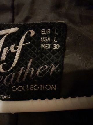 Chaqueta de piel auténtica 