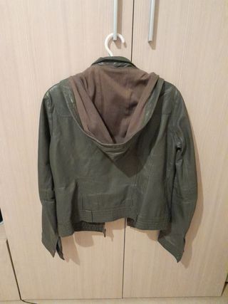 Chaqueta de piel auténtica 