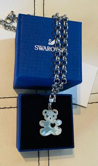 Osito colgante de cristal original de Swarovsky