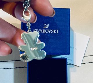 Osito colgante de cristal original de Swarovsky