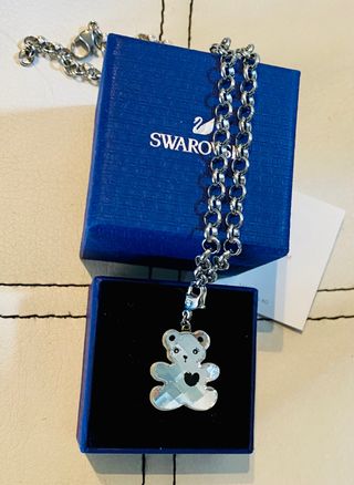 Osito colgante de cristal original de Swarovsky