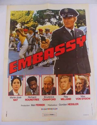 Cartel poster de cine pelicula EMBASSY Año 1972 de segunda mano por 5