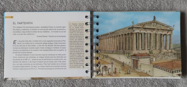 LIBRO DE ATENAS ANTES Y HOY.