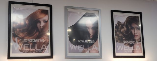 JUEGO DE CUADROS PELUQUERÍA