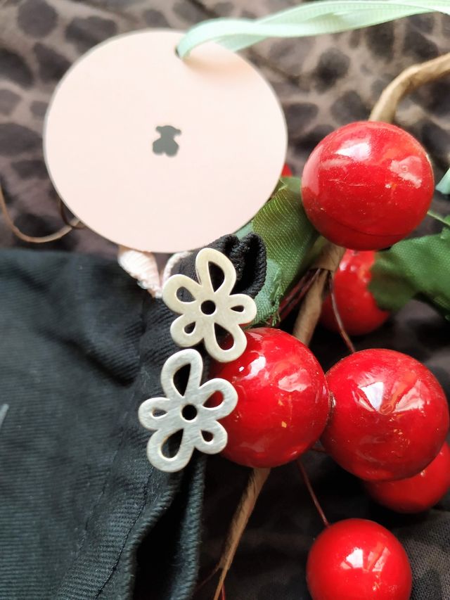 PENDIENTES TOUS DUNA FLOR. PLATA 