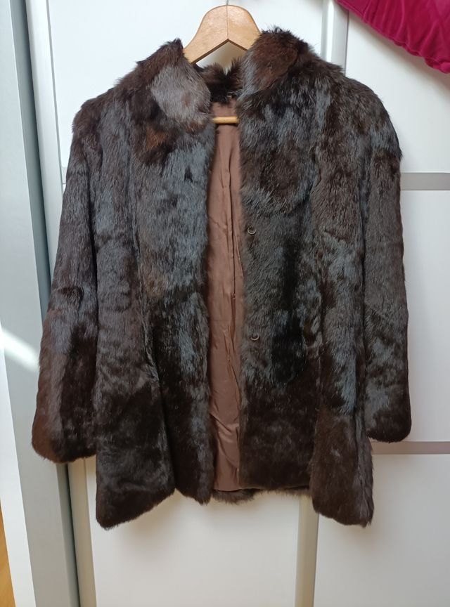 chaquetón de conejo
