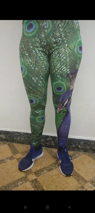 Mallas animal print , tallas S-M. leggings