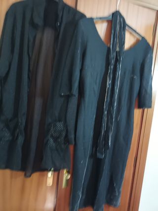 Vestido y Camisola d brillo para fiestas etc...