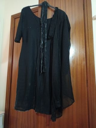 Vestido y Camisola d brillo para fiestas etc...