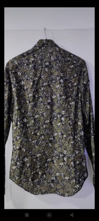 camisa estampado flores 