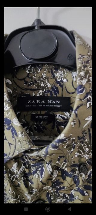 camisa estampado flores 